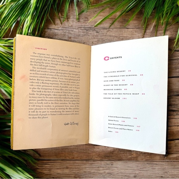 VINTAGE 1954 Walt Disney’s Living Desert - A True-Life Adventure Hardcover - Picture 13 of 16